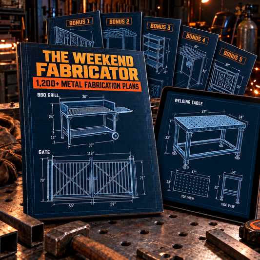 The Weekend Fabricator – 1,200+ metal fabrication plans